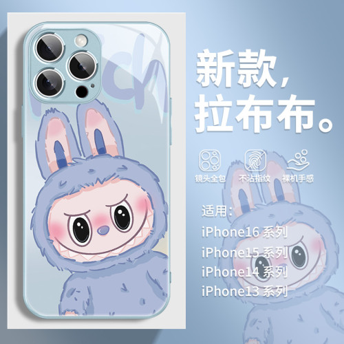 泡泡瑪特手機殼卡通高級感蘋果