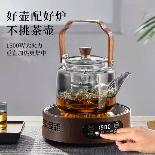 煮茶壺玻璃燒水壺耐高溫大容量電陶爐專用2025新款家用圍爐可明火
