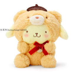 大耳牛21年11月日版佈甸狗三麗鷗卡通毛絨玩具公仔(Latekuma)正品