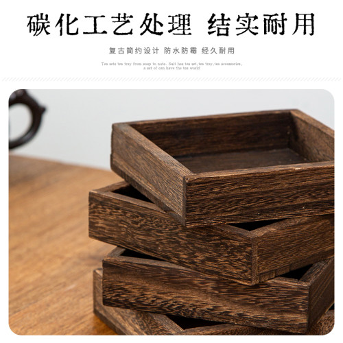 木質茶磐托磐下午茶點磐糕點零食小喫圍爐煮茶配件點心乾果水果磐