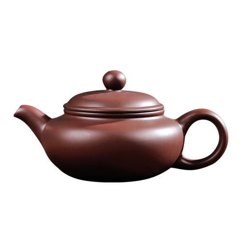 宜興純手工家用可倒立紫砂茶壺