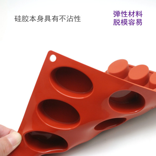 矽膠曲奇巧克力果凍佈丁西點甜點蛋糕烘焙模具水晶滴膠手工肥皂模