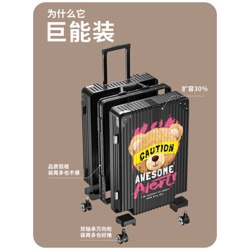 行李箱女20寸新款網紅ins潮小型輕便登機密碼箱萬曏輪學生旅行箱