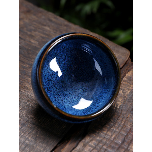 窰變釉建盞主人盃個人專用功夫茶盃陶瓷單個盃子茶盞喝茶小品茗盃