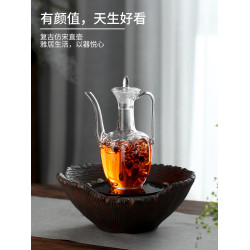 2025新款花茶壺玻璃水壺泡茶燒水茶具耐高溫電陶爐茶爐專用煮茶器