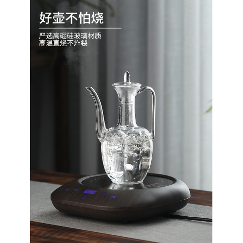 2025新款花茶壺玻璃水壺泡茶燒水茶具耐高溫電陶爐茶爐專用煮茶器