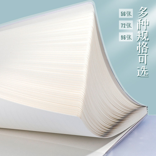b5膠套筆記本A5學生辦公高顔值加厚日記本小清新膠套本子筆記本