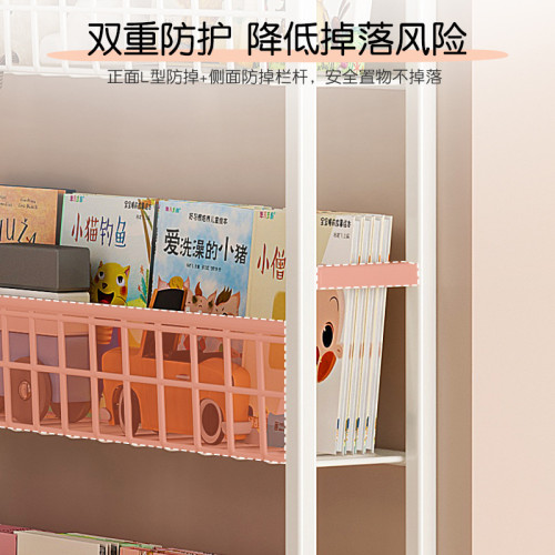 門後置物架鉄藝超薄書架落地兒童簡易極窄意式牆上壁掛家用收納櫃