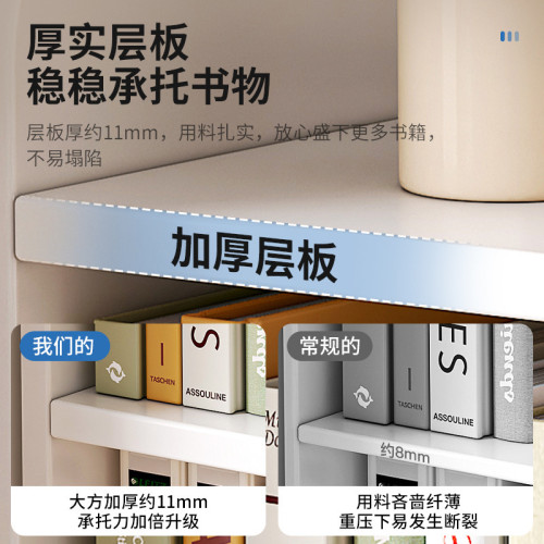 桌麪置物架桌上書架學生書桌收納辦公室工位整理架家用多層書櫃