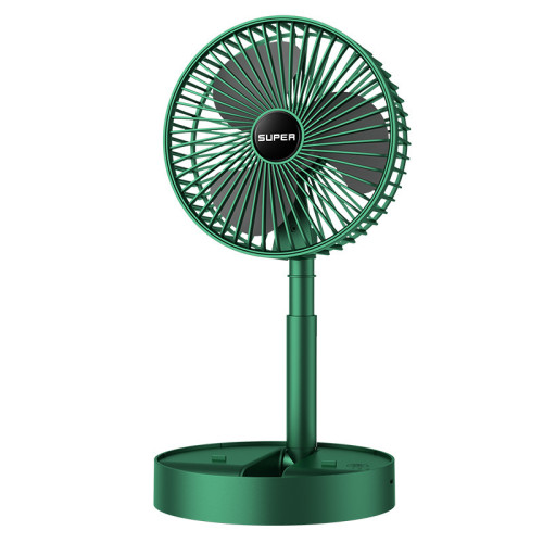 新款桌麪折曡風扇續航長廣角送風伸縮台扇低噪宿捨收納壁掛風扇