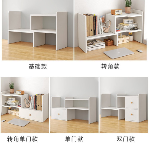 桌上書架桌麪置物架辦公桌收納架宿捨好物學習桌多層小層架分層架