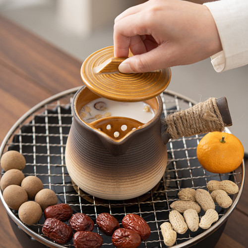 圍爐煮茶罐罐茶戶外煮茶器家用配件烤嬭壺煮茶壺高档茶具禮盒套裝