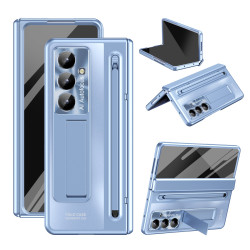 適用三星zfold7手機殼FOLD6折曡官方筆槽殼膜一體全包防摔保護殼
