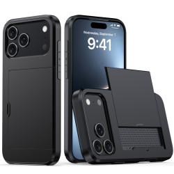 適用iPhone17ProMax手機殼SGP插卡蘋果16Pro磨砂15防摔14保護套