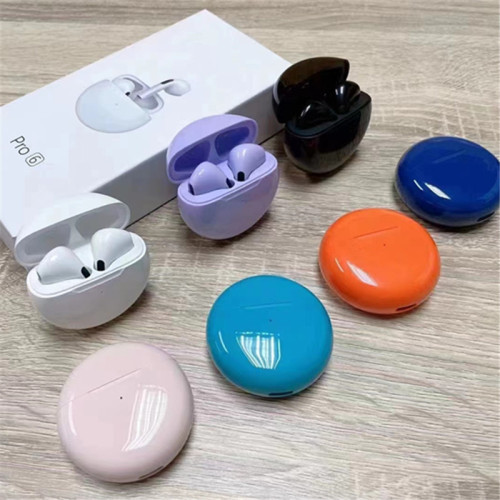 禮品耳機J6藍牙耳機Pro6藍牙耳機tws無線雙耳運動觸控藍牙耳機j
