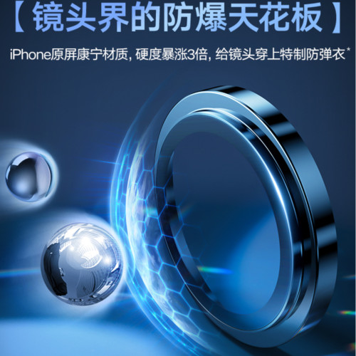 蘋果16promax鏡頭膜IPhone15鷹眼鏡頭貼14後膜鋼化膜高清保護膜