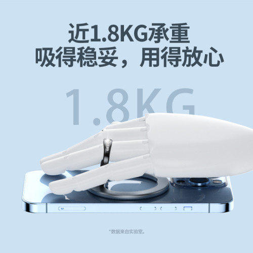 Magsafe磁吸手機指環扣支架鋁合金桌面手機支架適用iphone14.13