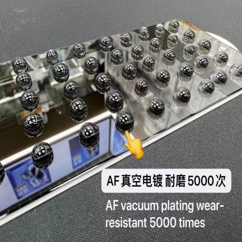 適用16ProMAX鋼化膜防塵蘋果13Pro防窺15proAF增透磨砂膜藍酷猩