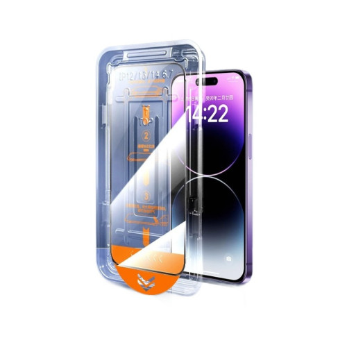 二代吸塑秒貼16promax蘋果13鋼化膜iPhone15pro手機無塵倉貼膜