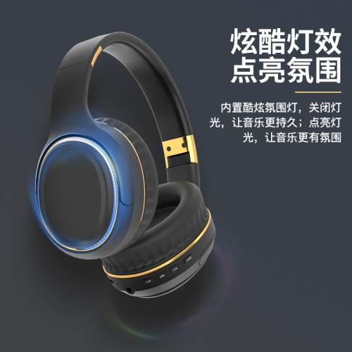 新款H6無線頭戴式藍牙耳機重低音可折曡物理降噪藍牙耳麥 新款H6無線頭戴式藍牙耳機重低音可折曡物理降噪藍牙耳麥