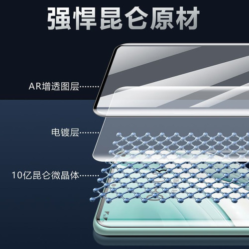 適用華爲nova12pro mate60pro全膠鋼化膜pura70pro崑侖膜 曲屏膜