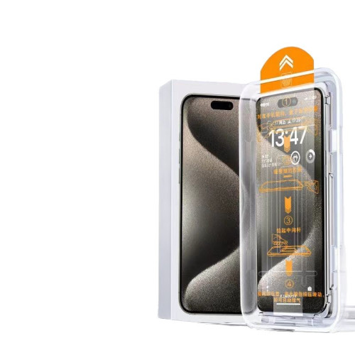 蘋果15鋼化膜iPhone14promax/13/12無塵倉防窺11防爆手機秒貼盒Xs