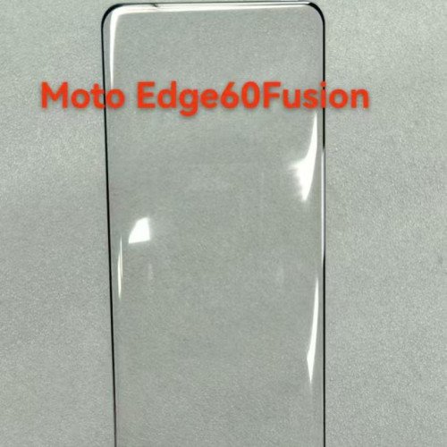 適用摩托羅拉moto Edge60Fusion鋼化膜60Pro邊膠全膠UV熱彎玻璃膜