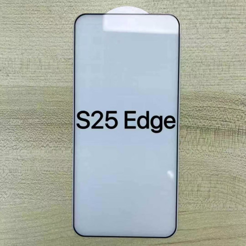 適用三星S25Edge高清鋼化膜GalaxyS25絲印防窺超薄指紋解鎖保護膜