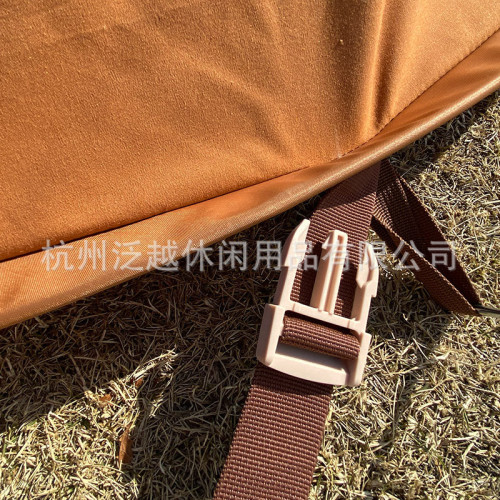 中東鋼絲船型帳篷折曡可攜式棉布帳篷全自動一秒速開手拋帳篷