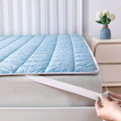 Yi Jia, Shan Mu Same PCM Winter and Summer Dual-Use Mattress Protective Pad Temperature Control Pad Blue