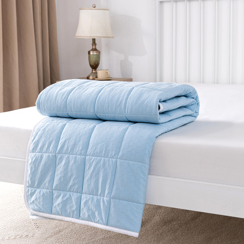 Yi Jia, Shan Mu Same PCM Winter and Summer Dual-Use Mattress Protective Pad Temperature Control Pad Blue