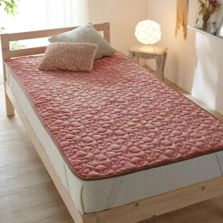 Fall and Winter Heattech Export Tail Single Velvet Mattress Bedspread Single Quilted Quilted Bed Sheet Soft Not Cool Mattress Protective Pad