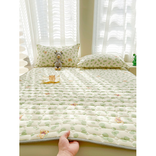 Roland Home Textile Cotton Antibacterial Cushion Cushion All Cotton Mattress Protective Pad Non Slip Mattress Washable Thin Chest Pad