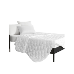 Star Hotel Mattress Protective Pad Single Piece Fitted Sheet Bedspread Separate Quilt Cover Neutral Thickened, Sanded Fabric Dormitory School