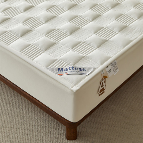 Antibacterial Anti-Mite All Cotton Mattress Protective Pad Thickened Soft Cushion Double Rental Dedicated For Home Cushion Thin Chest Pad Washable