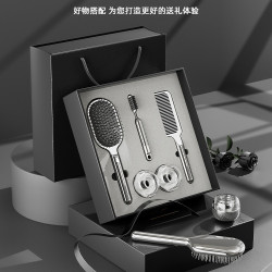 工廠現貨梳子禮盒七夕情侶氣墊氣囊禮品商務送禮生日禮物精致