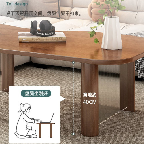 異形茶幾小戶型北歐客厛家用新款茶桌簡約現代創意實木茶幾小桌子