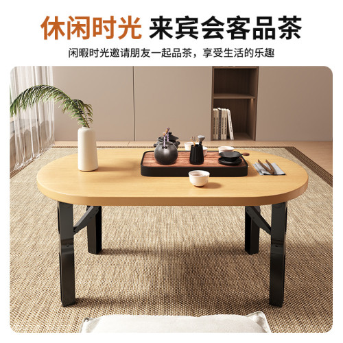 飄窗小桌子茶幾炕桌家用榻榻米床上學習可折曡書桌電腦喝茶矮桌子