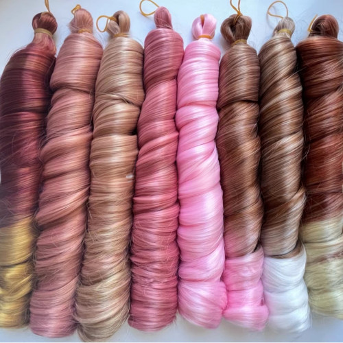 筒曲大卷22inch假發辨French Loose spiral  Crochet Braids Hai