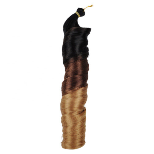 螺鏇筒曲大卷Loose Wave Crochet Hair非洲髒辮辮子假發22in150g