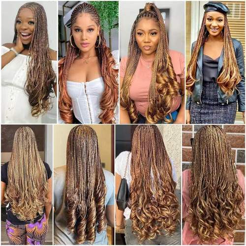 Silky French Pony Spanish Spiral Curl Loose Wave筒曲大卷現貨