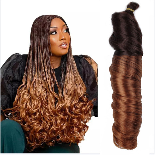 Silky French Pony Spanish Spiral Curl Loose Wave筒曲大卷現貨