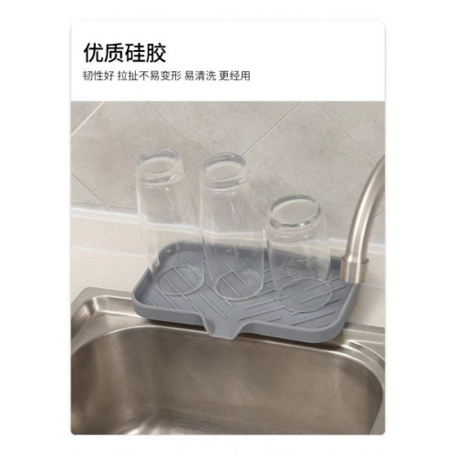 肥皂盒跨境矽膠不積水創意日式衛浴衛生間矽膠大小號瀝水墊香皂盒