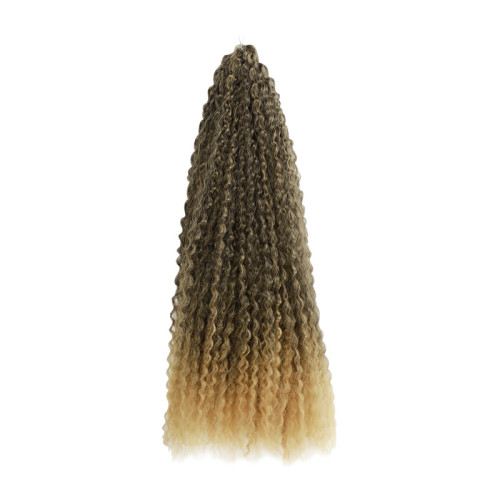 化纖鉤針發小曲巴西卷辮子化纖Brazilian Braids t跨境假發hair