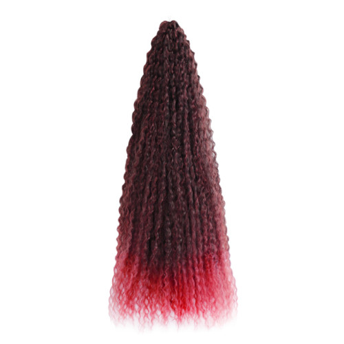 化纖鉤針發小曲巴西卷辮子化纖Brazilian Braids t跨境假發hair