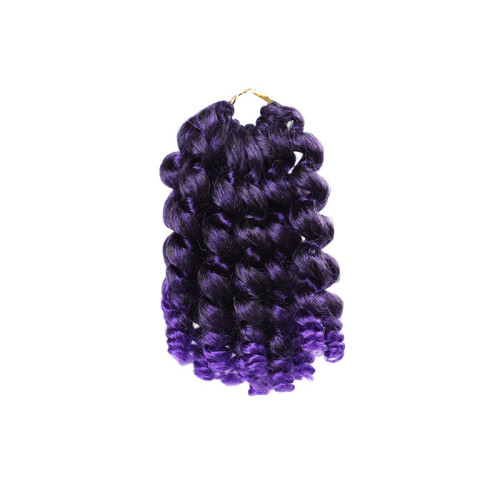 wand curl 廠家短款假發辮子歐美熱銷款非洲卷發辮子現貨批發