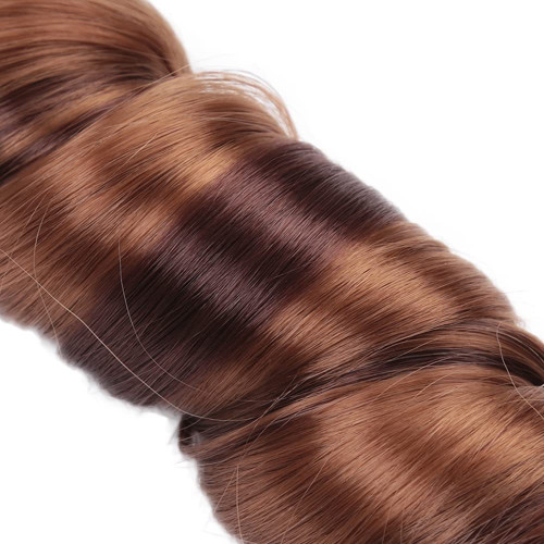 非洲法式筒曲長卷發24in Loose Wave Crochet Hair單琯大卷螺鏇卷