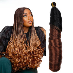 22inch French Loose Wave Pony Curl Crochet Braids Hair