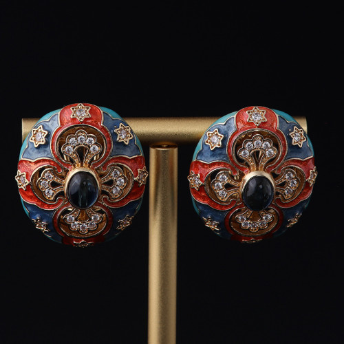 中古vintage高級感復古輕奢高級感輕奢小衆青島工廠批發琺瑯套裝