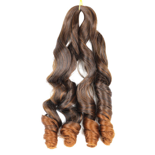 歐美假發loose wave crochet hair鉤針接發辮化纖波浪大卷接發束